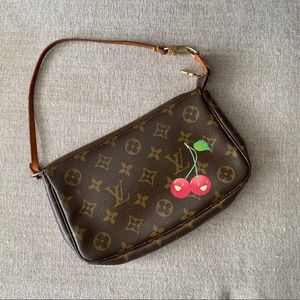 Rare LV Cherry Pochette